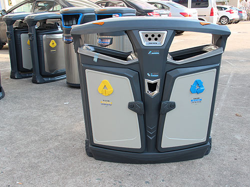 鐵板噴塑垃圾桶